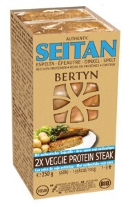 Bertyn Veggie protein steak spelt bio 250g